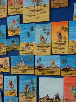 Картины с верблюдами